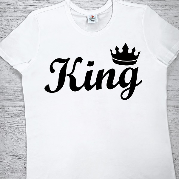 футболки з принтом - King