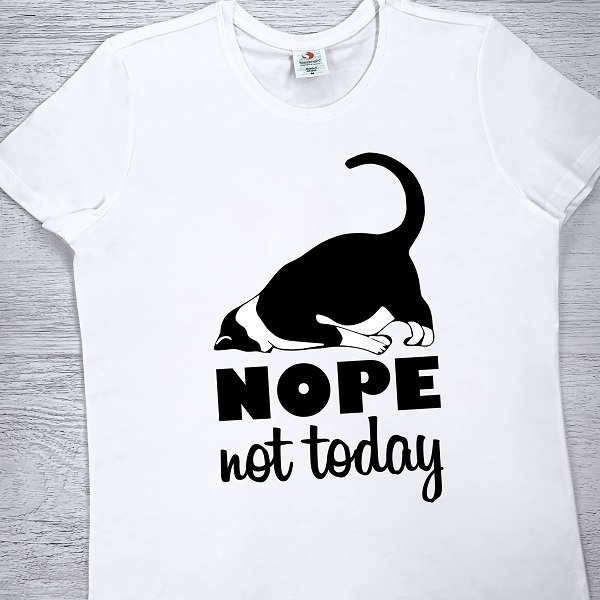 футболки з принтом - Nope, not today