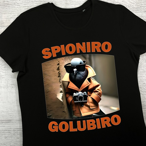 футболки з принтом - Spioniro Golubiro