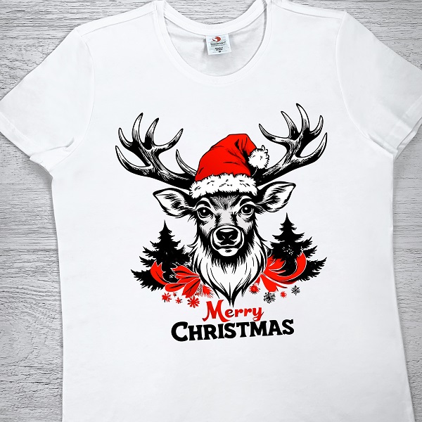 футболки з принтом - Merry Christmas