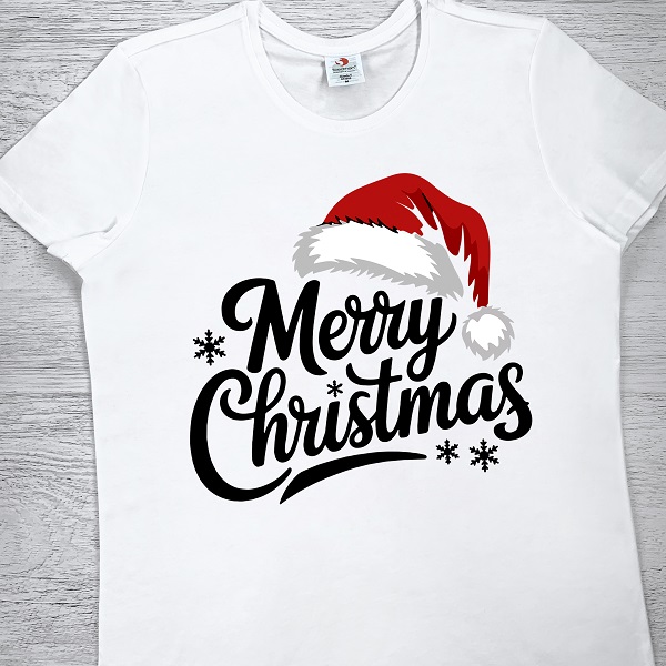 футболки з принтом - Merry Christmas