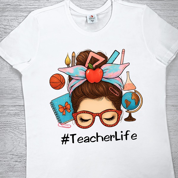 футболки з принтом - Teacher Life