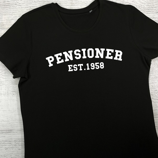 футболки з принтом - PENSIONER