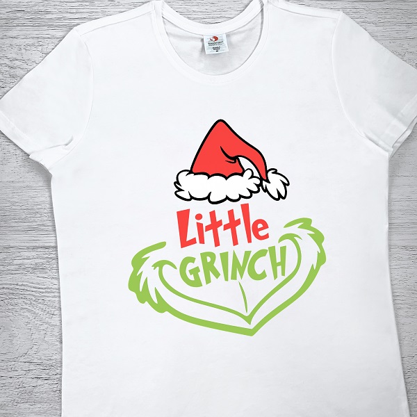 футболки з принтом - Grinch Little