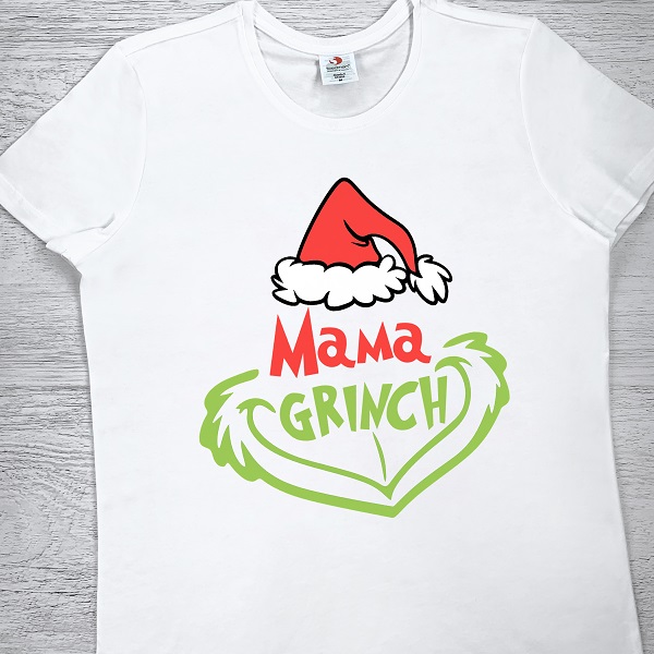 футболки з принтом - Grinch Mama