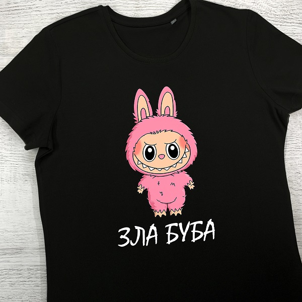 футболки з принтом - Зла буба